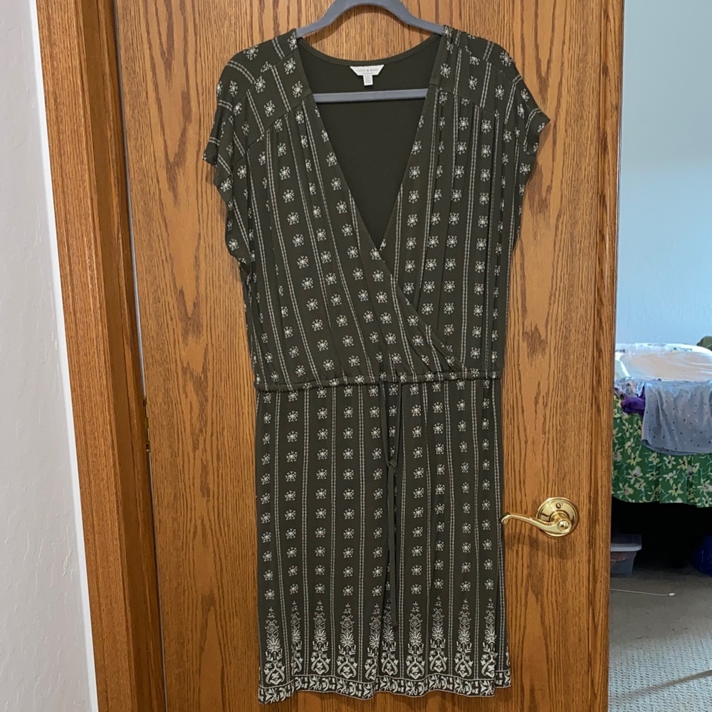 Lucky Brand faux wrap dress